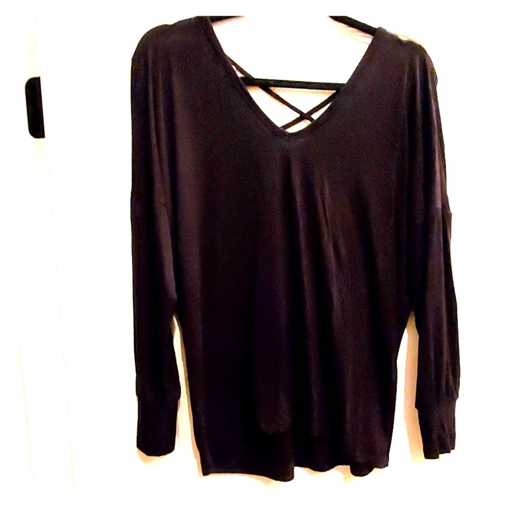 Black lounge shirt